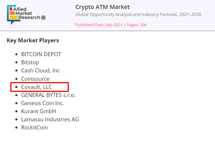 Covault on Allied market research